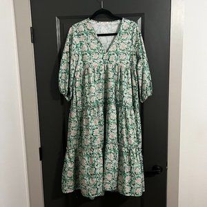 Sunday Up - Midi Floral Dress - LIKE NEW